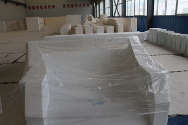 유리제 용융 제련으로/EAF를 위한 백색 색깔 방화 효력이 있는 벽돌