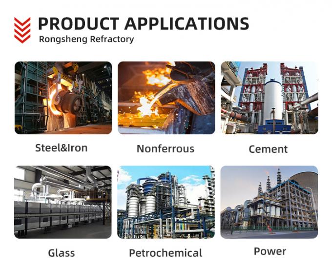 고온 합성 주사 벽돌 불소연 지르코니아 코룬드 벽돌 AZS-41, AZS-36, AZS-33 유리 오븐 2