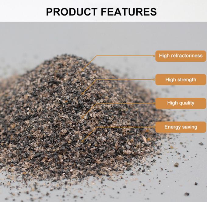 56-58% 알2o3 불화성 안달루사이트 가격 0-1mm 1-3mm 200망 불화성 원자재 1