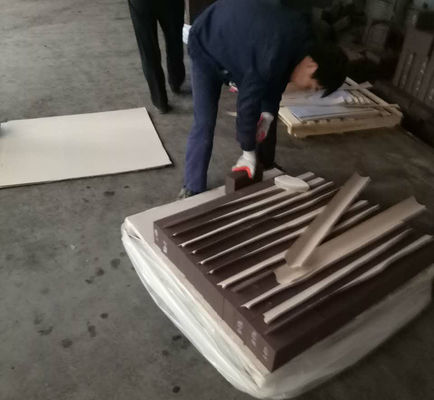 유리제 가마 로를 위한 뜨거운 판매와 주문을 받아서 만들어진 크기 마그네사이트 크롬 내화 벽돌