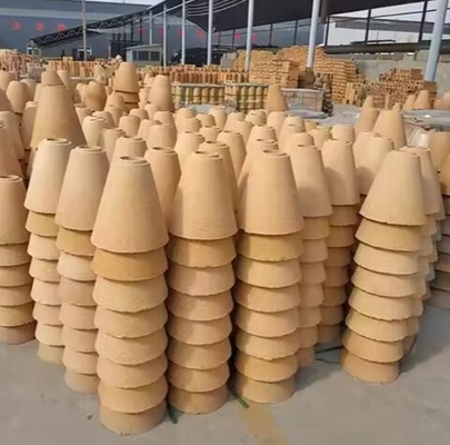철강 철강 fundiery 둥근 불소연 벽돌 funnel/sleeve/round/square 알루미나 화강암 러너 벽돌 Casting Nozzle 벽돌