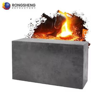 고순도 탄소 벽돌 내식성 알루미늄 마그네슘 탄소 벽돌 내화 탄소 벽돌 강철 래들용