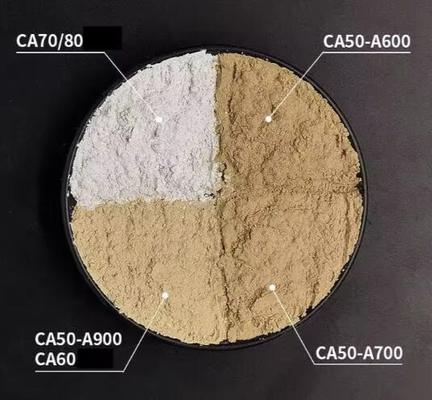 불화성 칼슘 알루미나트 시멘트 Ca50 Ca60 Ca70 C80 불화성 Castable를 위한 고 알루미나 화재 시멘트