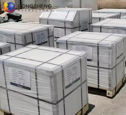 고밀도 AZS 33 AZS 36 AZS 41 블럭 융합 주름 불탄소 AZS 지르코니아 코룬드 벽돌