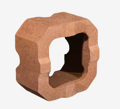 롱싱 고온 마그네슘 벽돌 92 95 MGO 마그네시트 벽돌 열 저장 불화성 마그네시아 벽돌 230x114x65mm